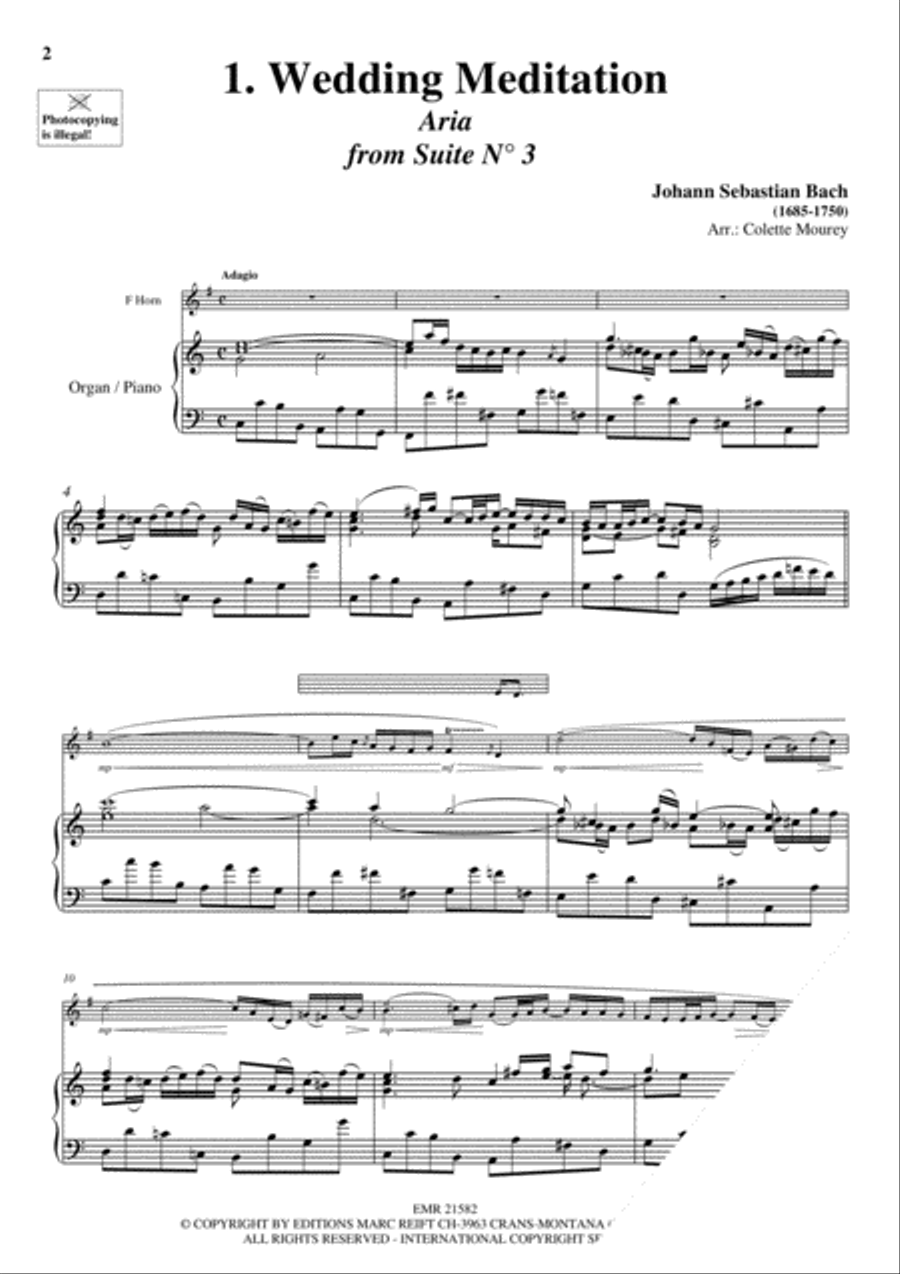 20 Greatest Wedding Solos Organ scores gallery preview page 3