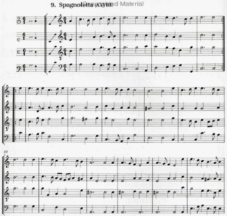 Dances From Terpsichore, Volume 1 - Score