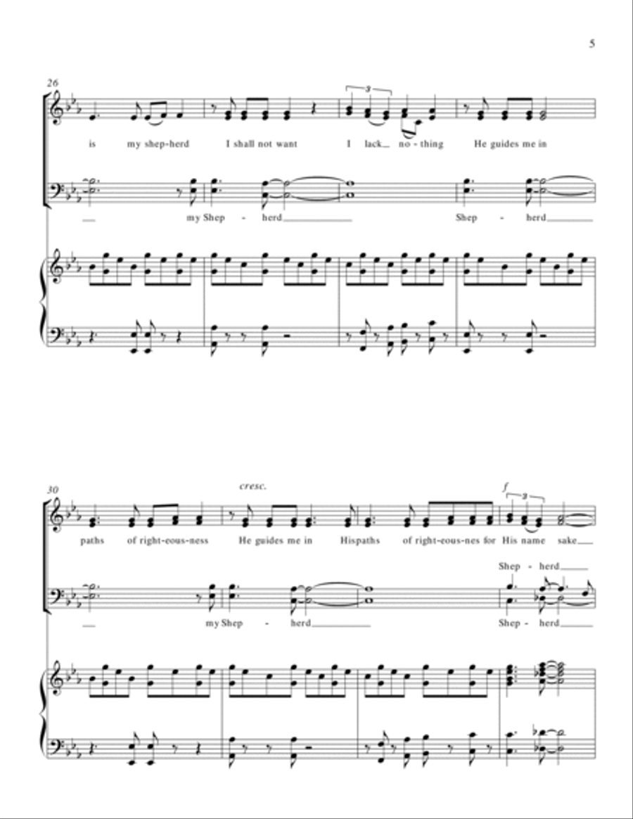 Shepherd Choir scores gallery preview page 5