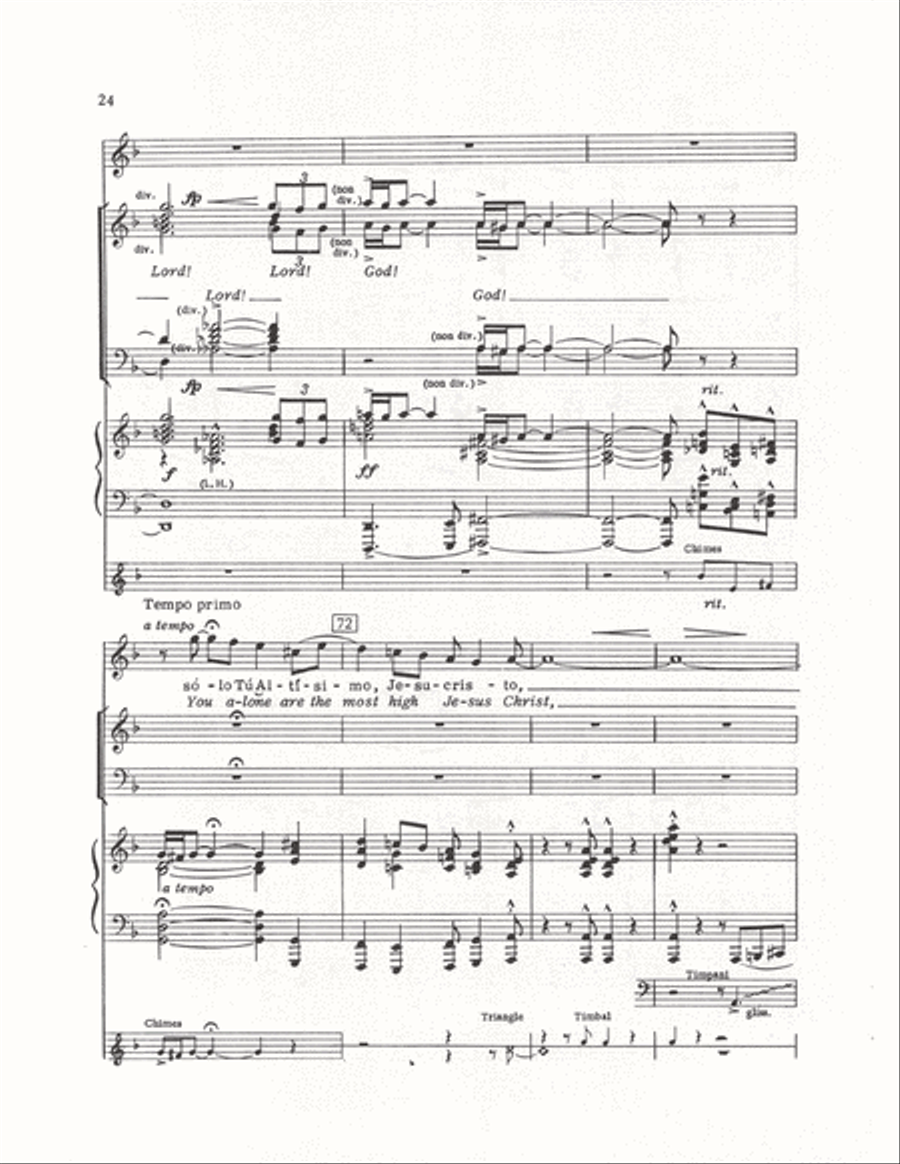 The Cuban Mass (Vocal Score) 4-Part scores gallery preview page 21