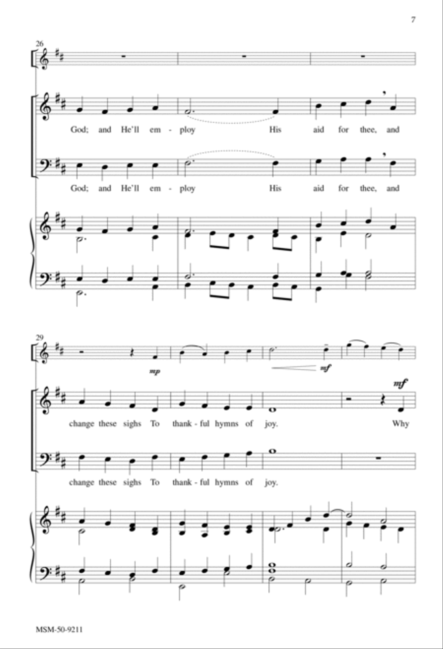 As Pants the Hart for Cooling Streams 2-Part scores gallery preview page 5