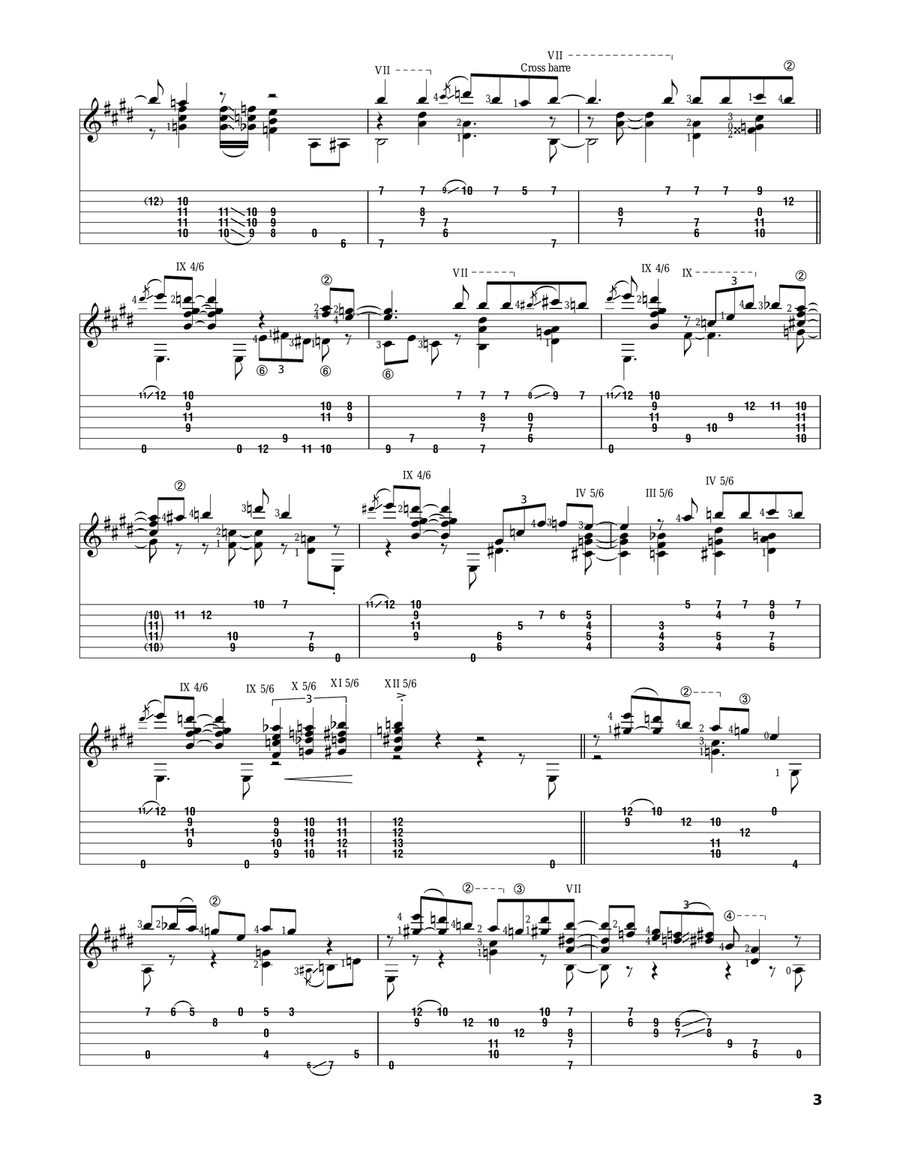 Mellow Yellow Acoustic Guitar scores gallery preview page 3