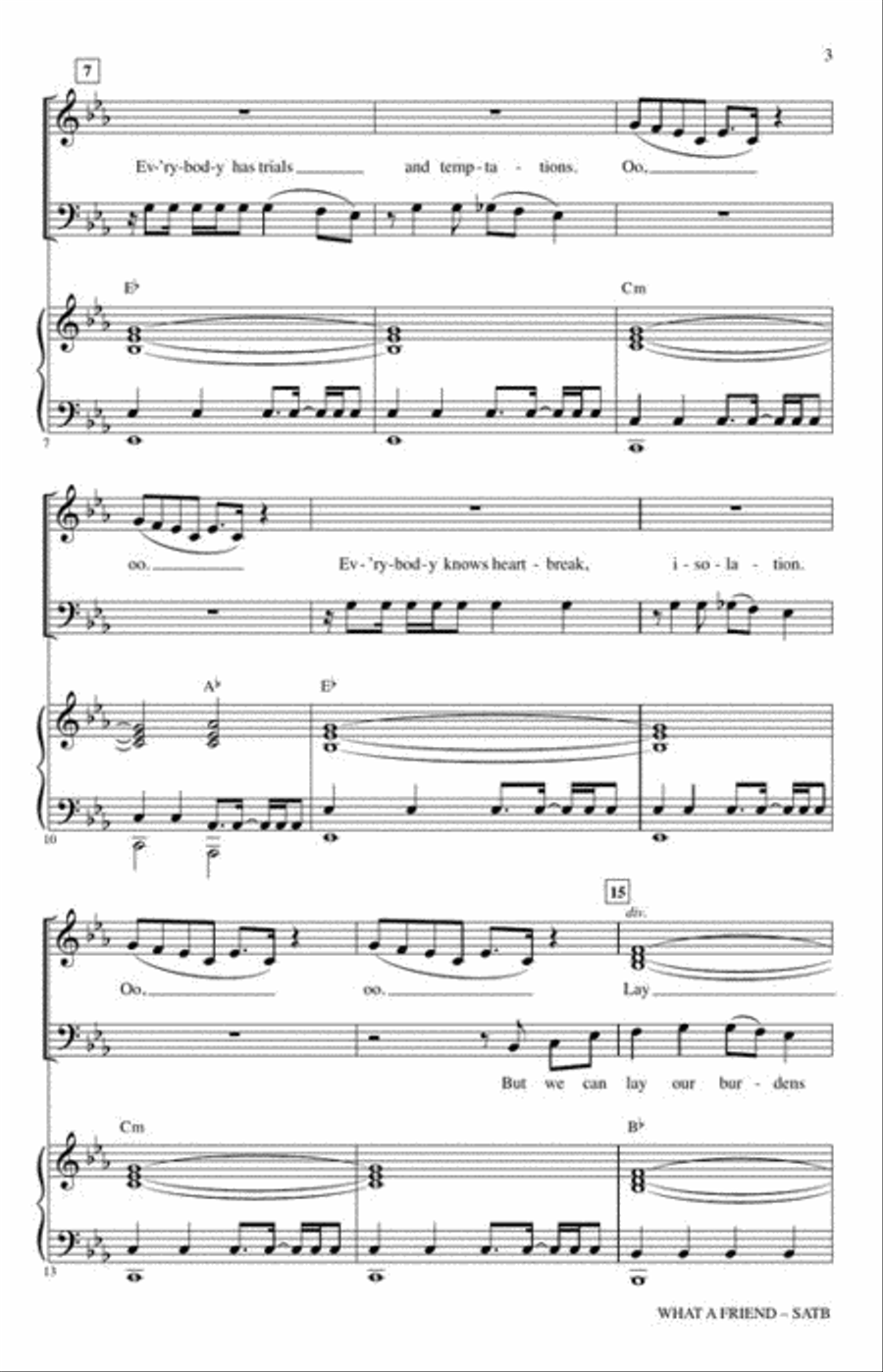 What a Friend 4-Part scores gallery preview page 4
