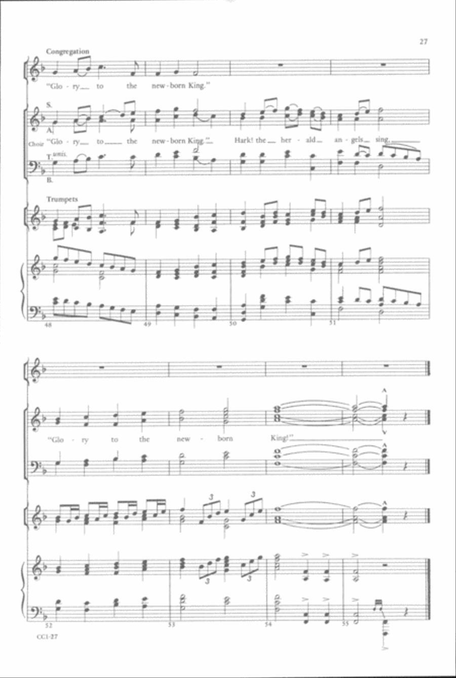 Small Choir Collection - Christmas Carols and Codas 4-Part scores gallery preview page 14