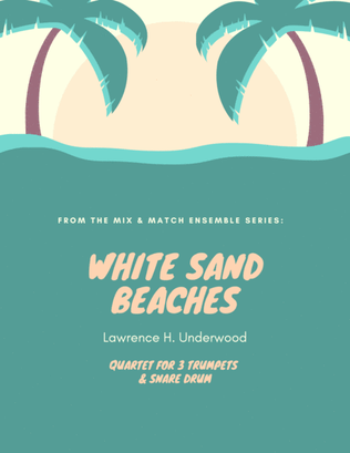 Book cover for White Sand Beaches