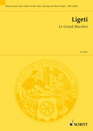 Book cover for Le Grand Macabre