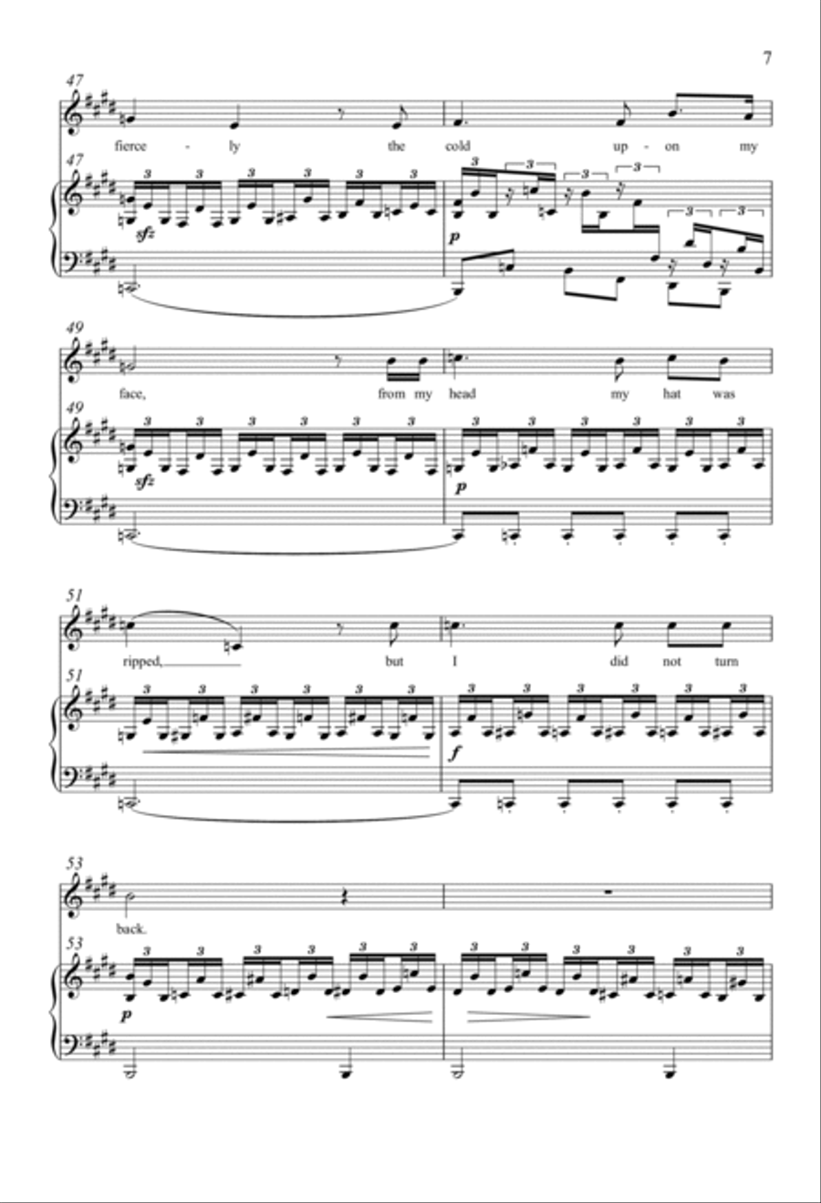 Der Lindenbaum Der Lindenbaum Unison Choir scores gallery preview page 5