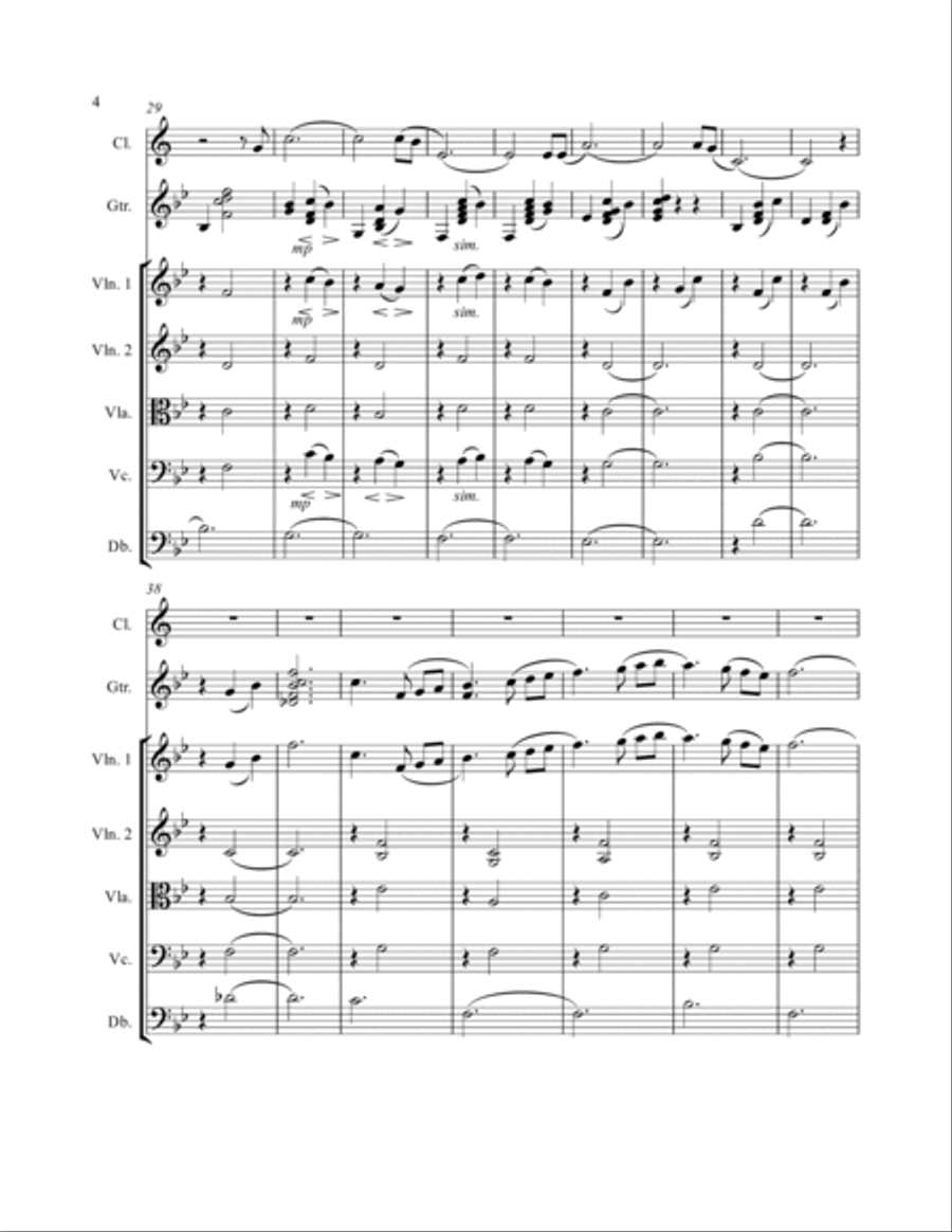 Cinema Paradiso Cinema Paradiso Small Ensemble scores gallery preview page 3