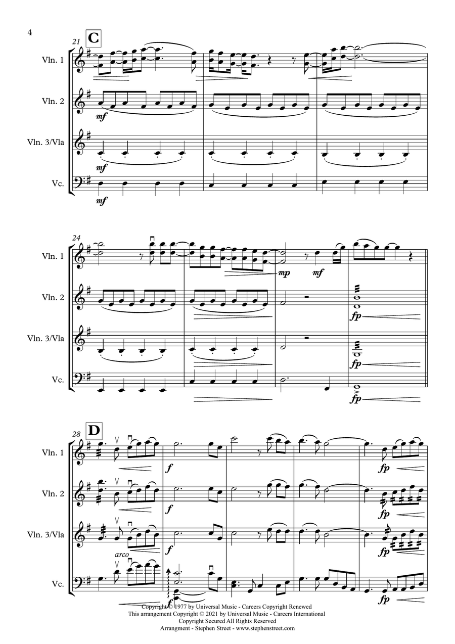 Songbird String Quartet scores gallery preview page 4