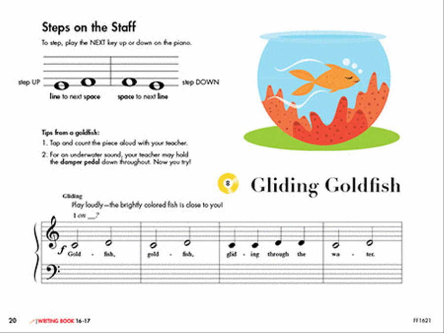My First Piano Adventure by Nancy Faber Piano Method Sheet