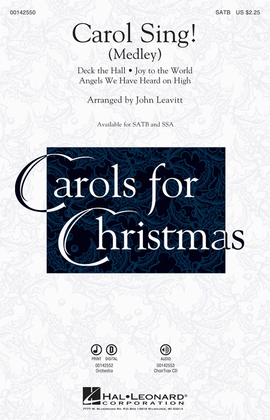 Book cover for Carol Sing!