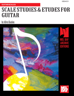 Book cover for Scale Studies & Etudes for Guitar