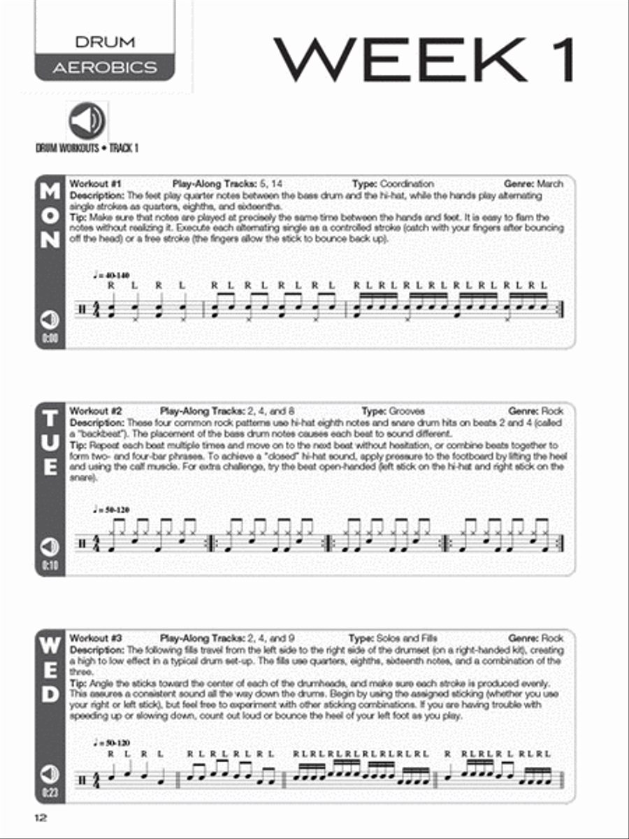 Drum Aerobics Drum Aerobics Percussion scores gallery preview page 5