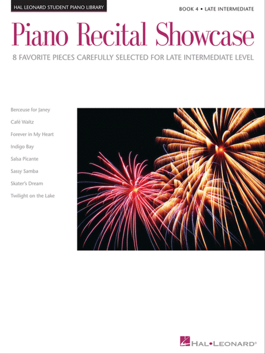 Piano Recital Showcase – Book 4 Piano Method scores gallery preview page 1
