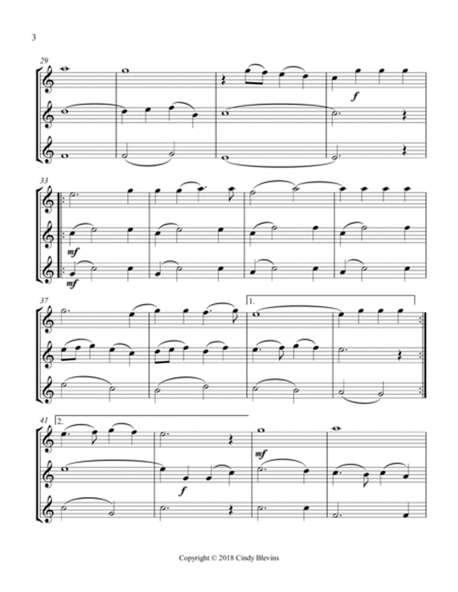 How Great Thou Art, for Violin Trio image number null