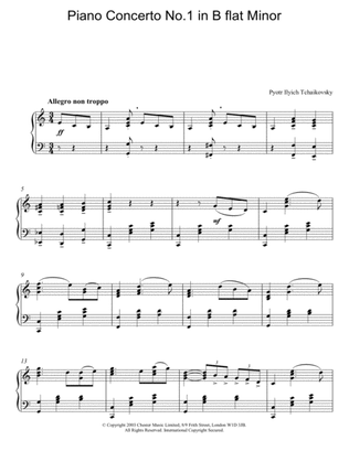 Piano Concerto No. 1 In Bb Minor