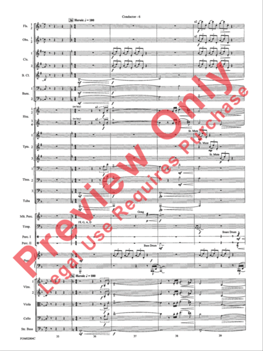 Band of Brothers Full Orchestra scores gallery preview page 9