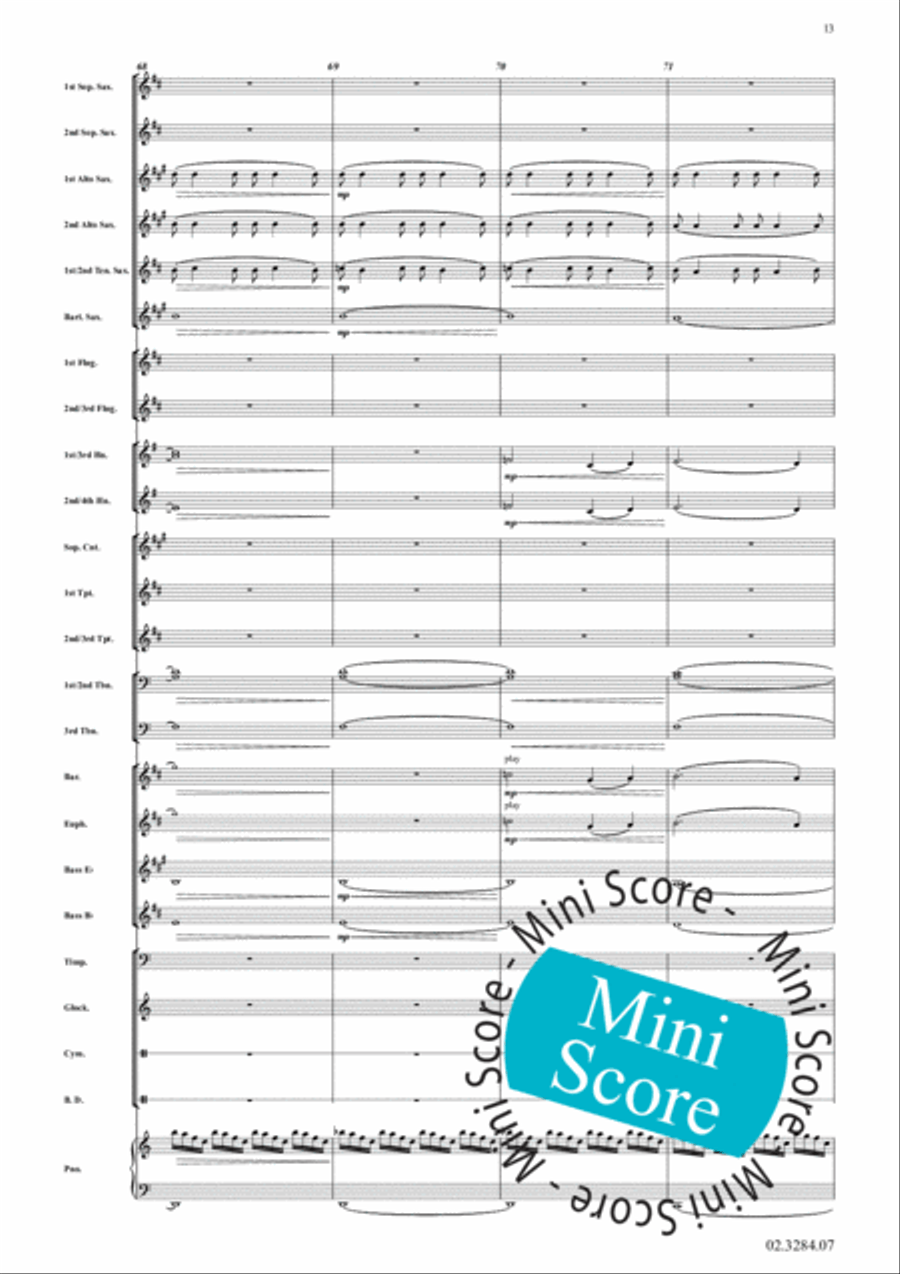 It's a Wonderful Christmas Fanfare Band scores gallery preview page 19