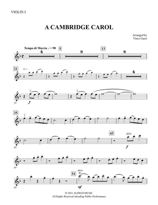 A Cambridge Carol: 1st Violin