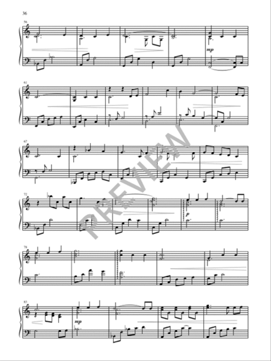 Seasons of Grace - Volume 3 Piano Solo scores gallery preview page 37