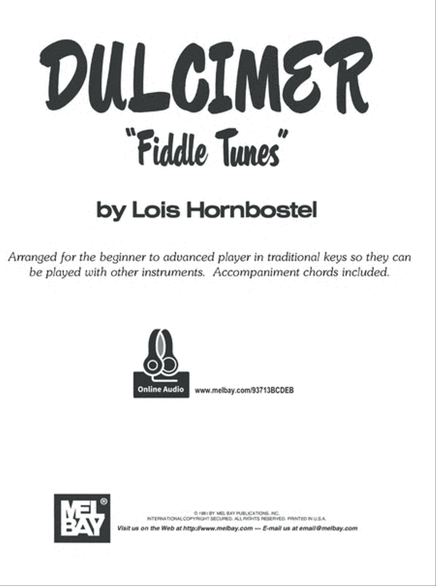 Dulcimer Fiddle Tunes Dulcimer scores gallery preview page 2