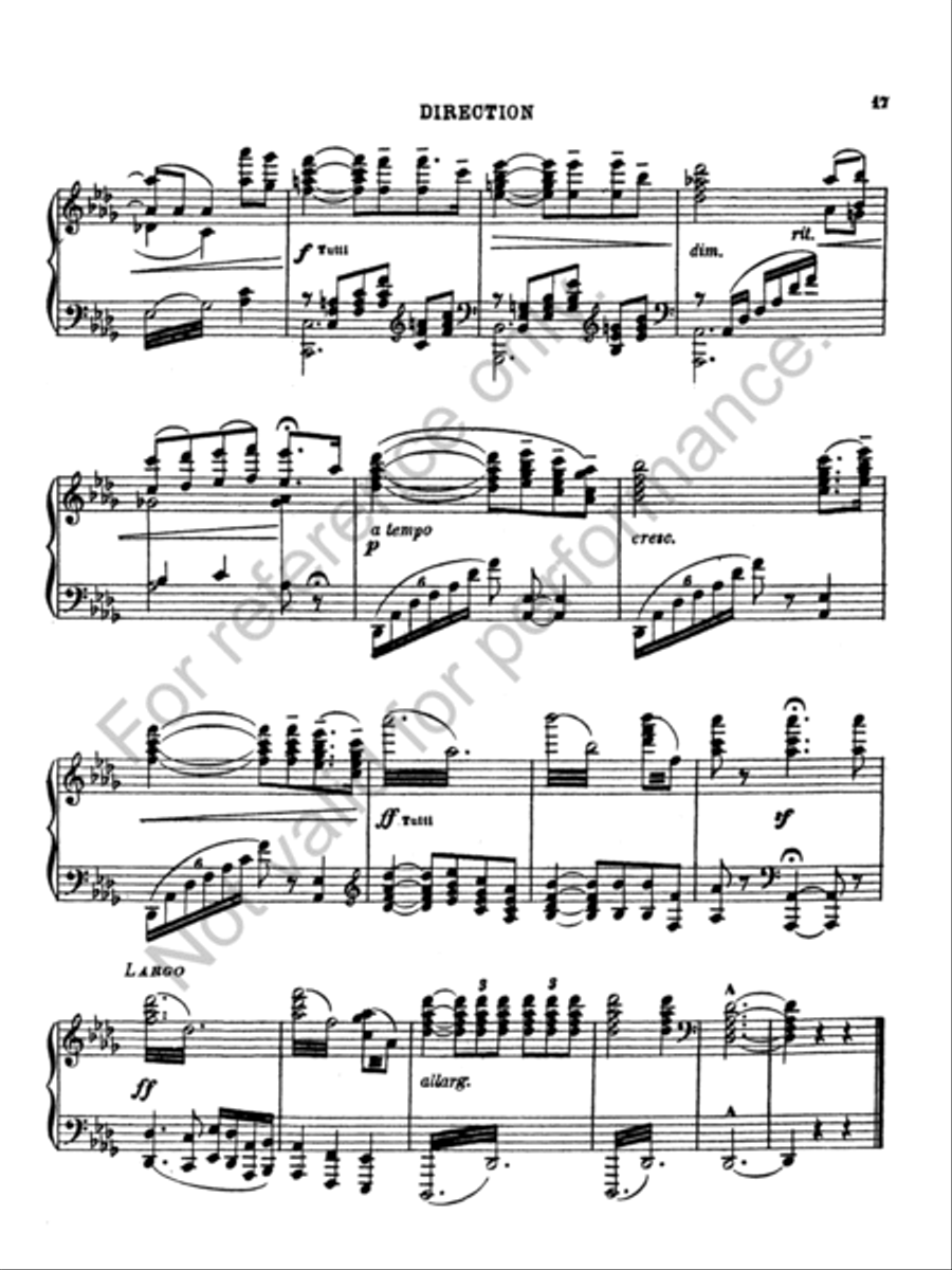 Madame Butterfly Concert Band scores gallery preview page 19