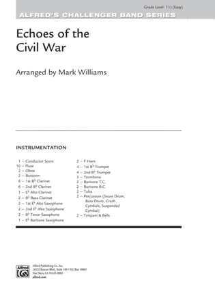 Echoes of the Civil War: Score