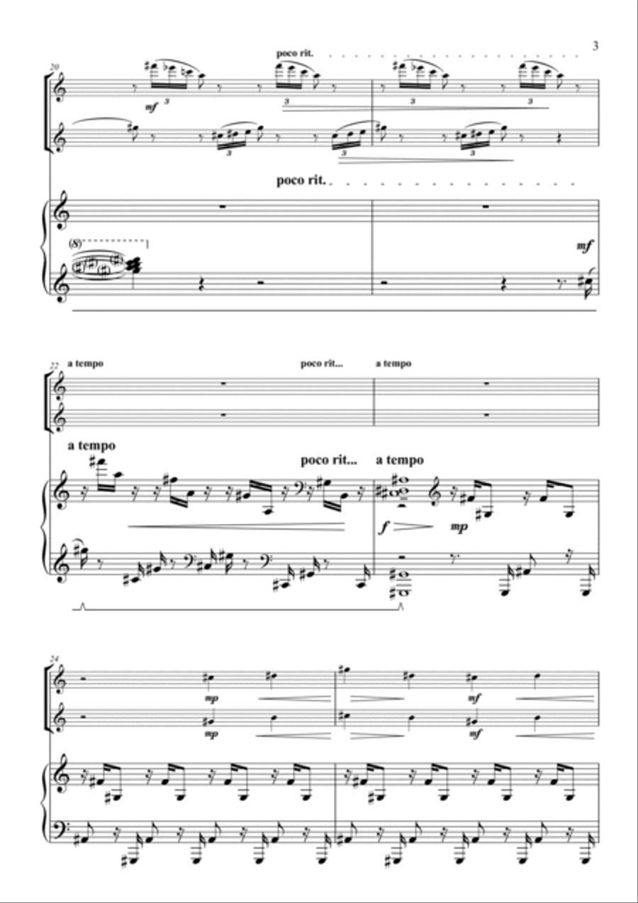 The Abyss of Light Small Ensemble scores gallery preview page 3