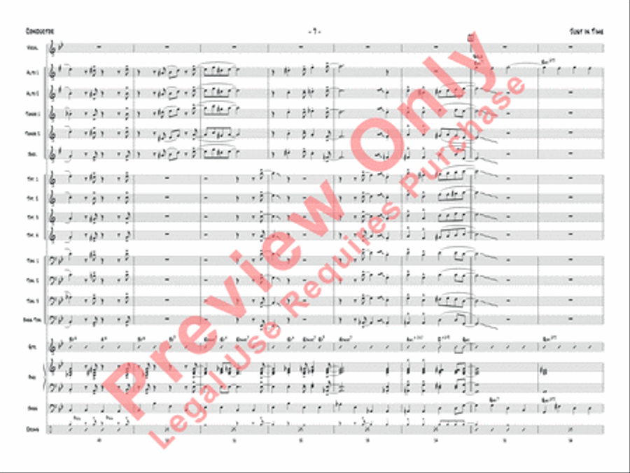 Just in Time Just in Time Jazz Ensemble scores gallery preview page 10