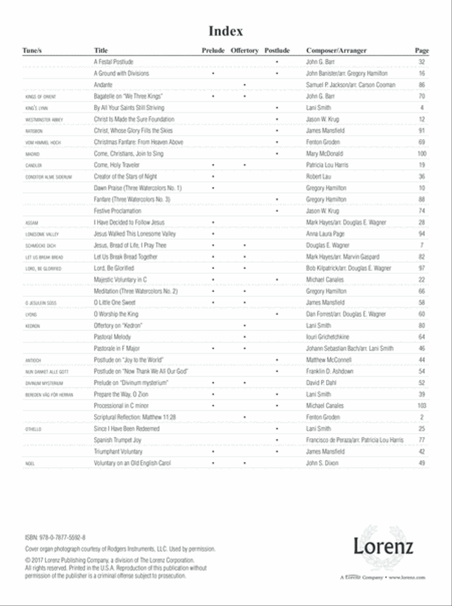 Easy Organ Library, Vol. 62 Organ scores gallery preview page 3