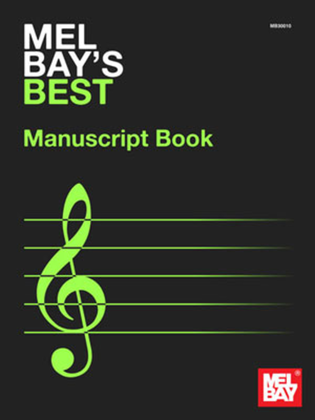 Book cover for Mel Bay's Best Manuscript Book