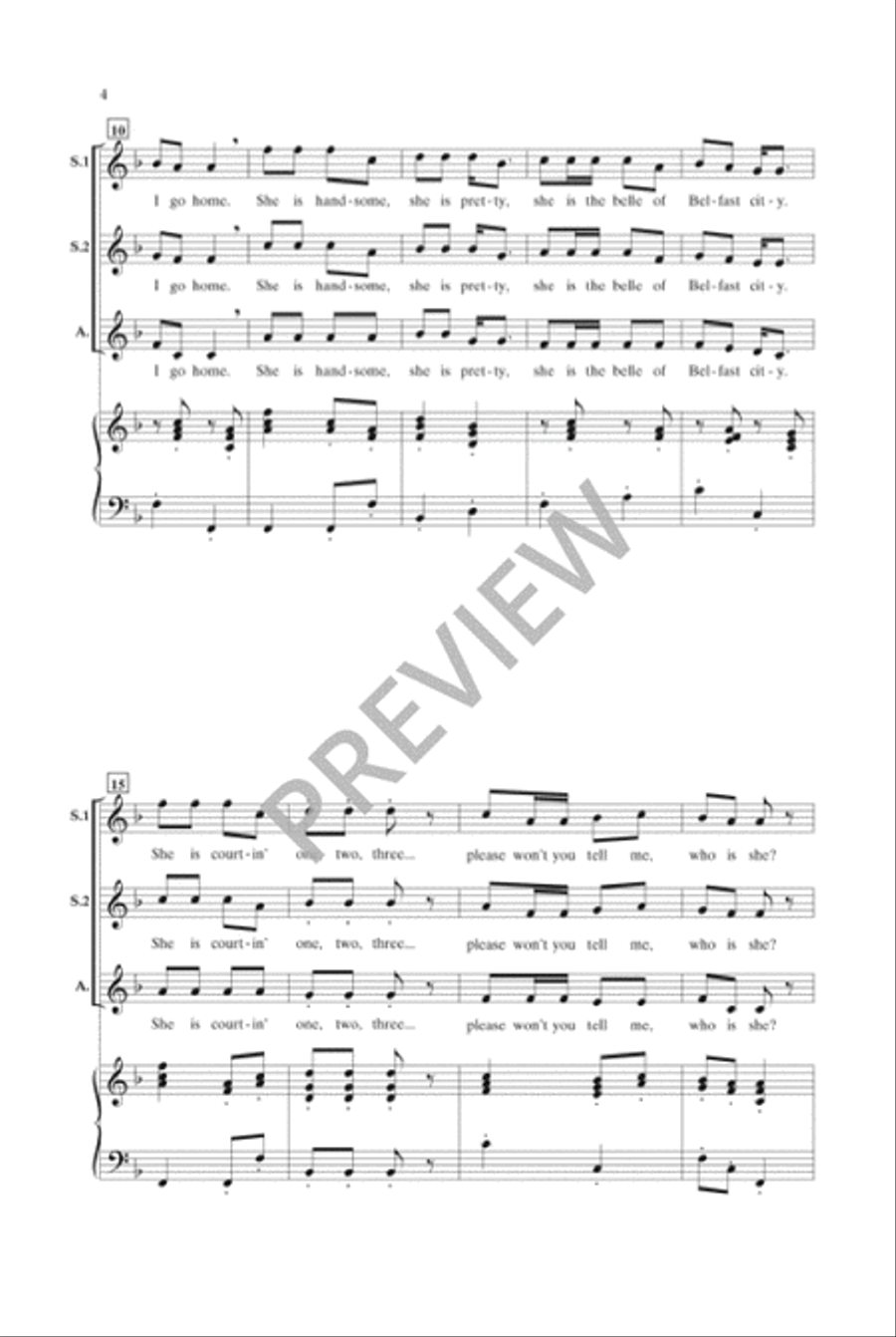 Tell My Ma (SSA) SSA scores gallery preview page 5
