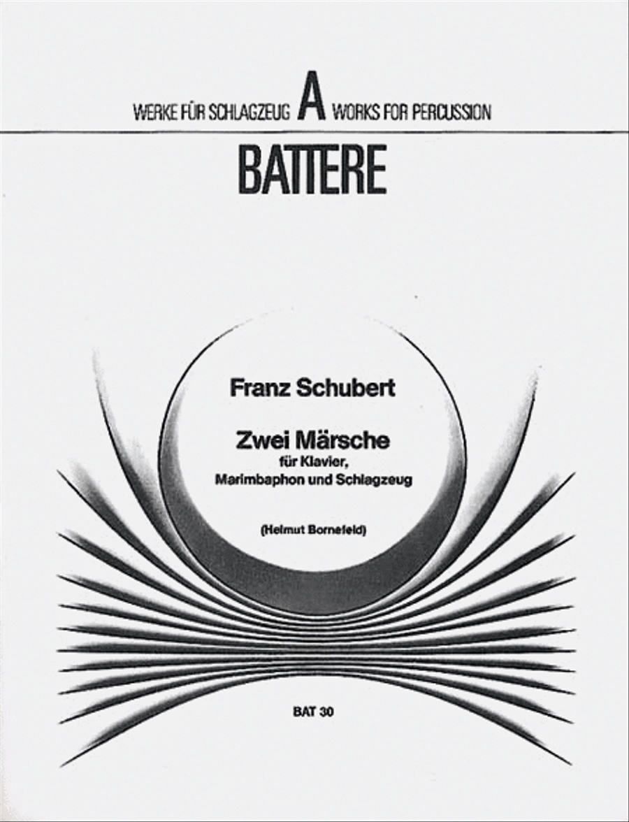 Marches 2 Op.121/1 & 51/2 Set Piano scores gallery preview page 1