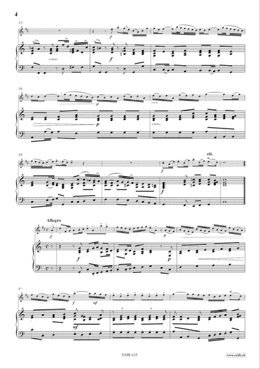Konzert C-Dur Trumpet Solo scores gallery preview page 4