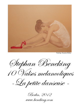 Book cover for 10 Valses melancoliques - La petite danseuse