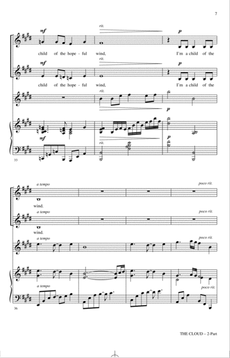 The Cloud The Cloud 2-Part scores gallery preview page 6