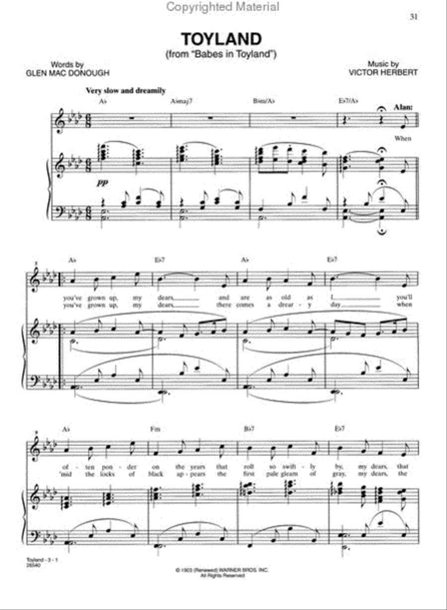 Singer's Library of Musical Theatre – Vol. 1 Voice scores gallery preview page 4