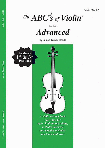 The ABC's Of Violin, Book 3 - Advanced