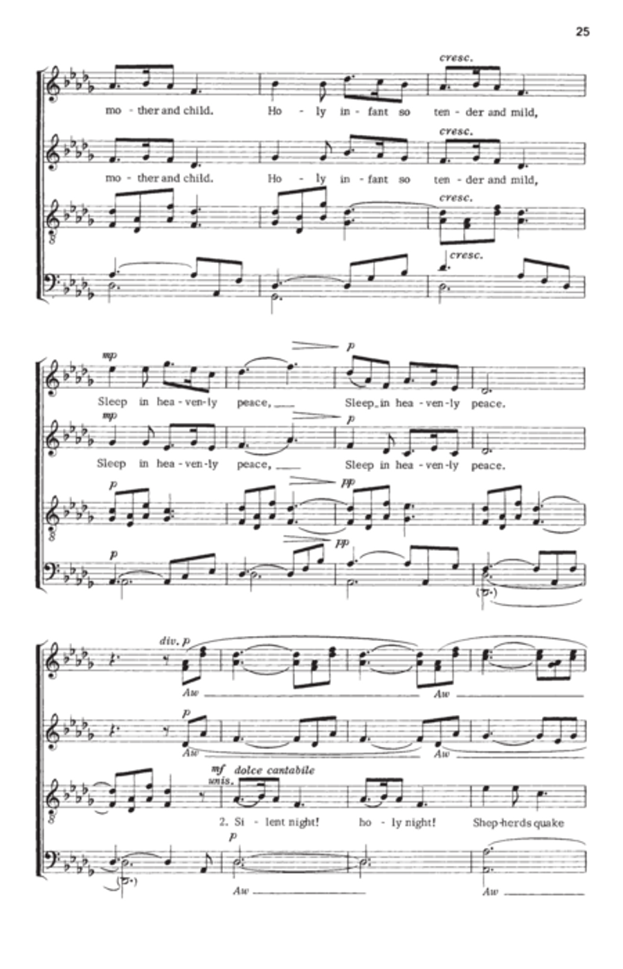 Joy to the World 4-Part scores gallery preview page 9