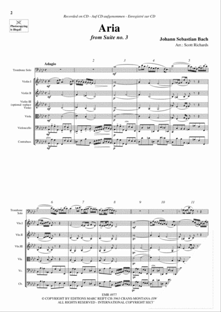 Aria Aria String Orchestra scores gallery preview page 4