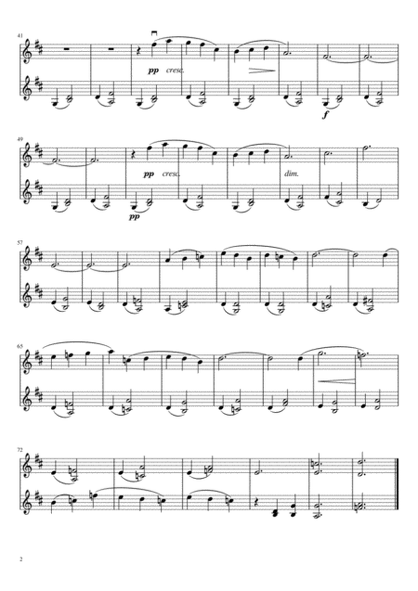 Gymnopedie No. 1 (violin duet)
