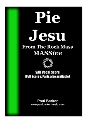 Pie Jesu (SAB Choir Score)
