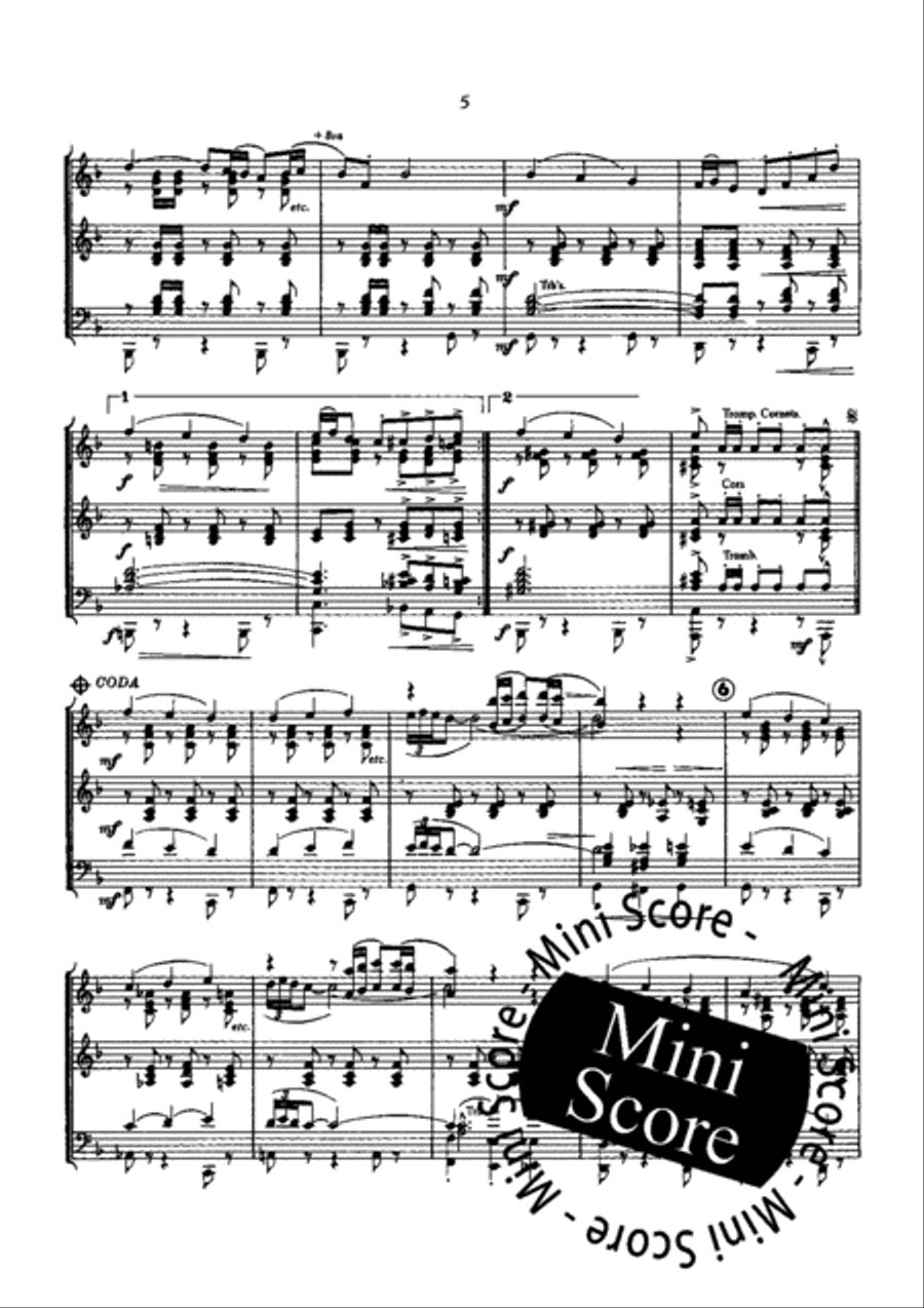 Lady of Spain Concert Band scores gallery preview page 8