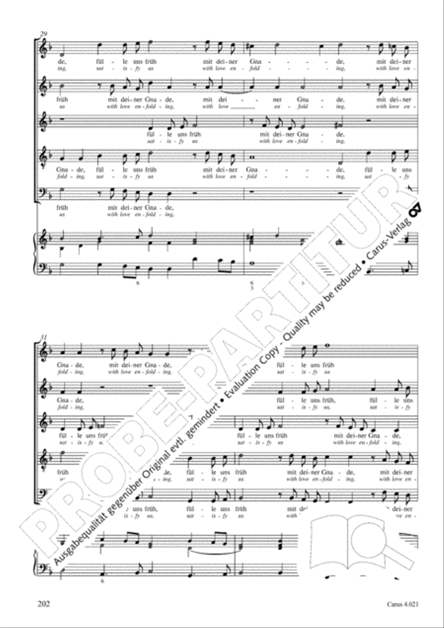 Schein: Israelsbrunnlein. Fontana d'Israel. Complete edition Choir scores gallery preview page 209