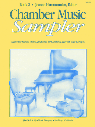 Book cover for Chamber Music Sampler, Book 2