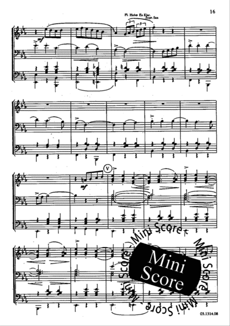 Danzas Folcloristicas Concert Band scores gallery preview page 19