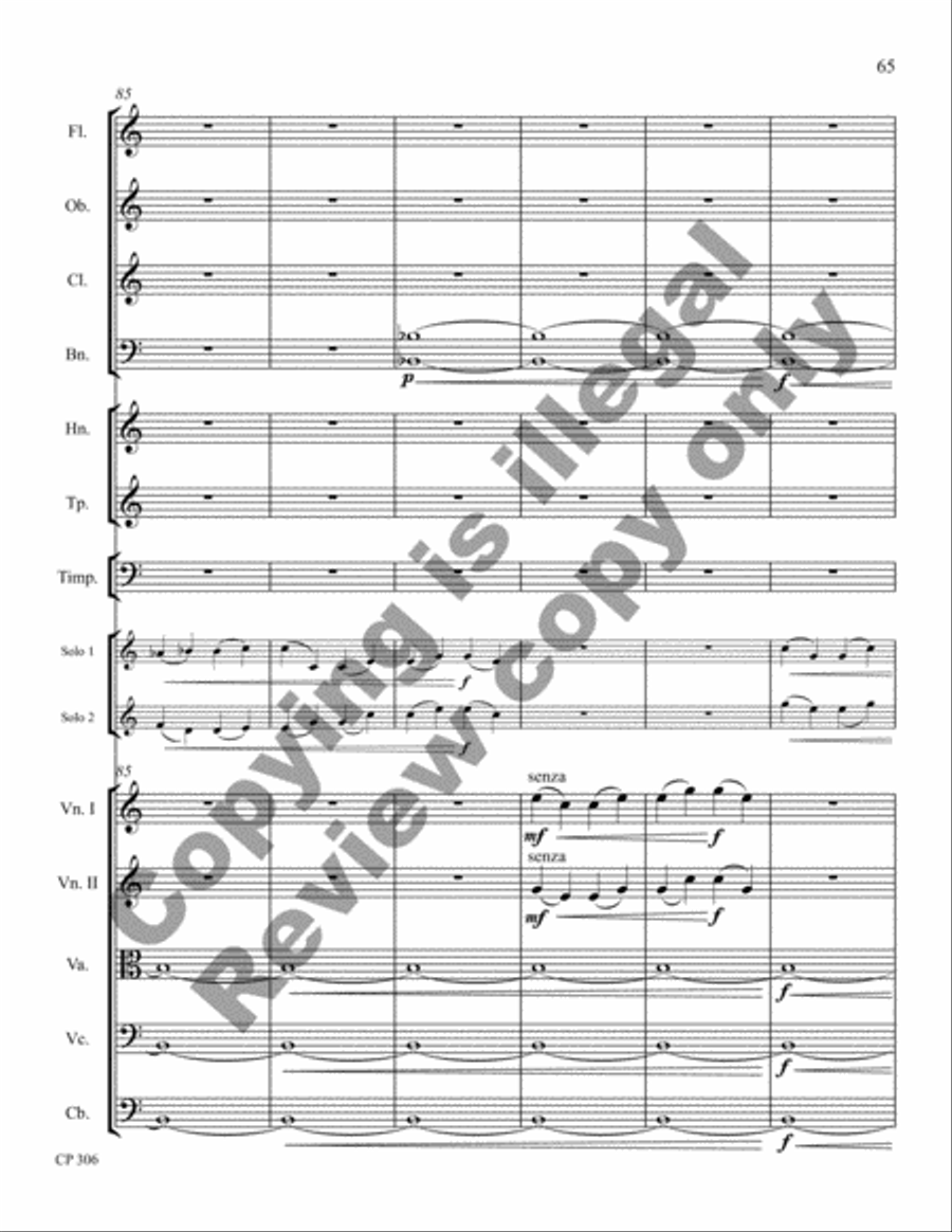 Little Suite Little Suite Full Orchestra scores gallery preview page 145
