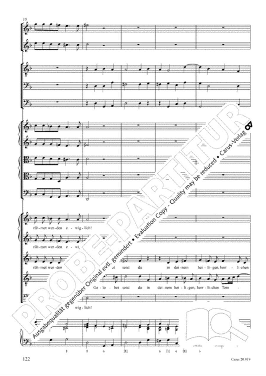 Opera varia I. Works with 1-7 parts (Complete edition, vol. 19) [Werke mit 1-7 obligaten Stimmen] Score scores gallery preview page 179