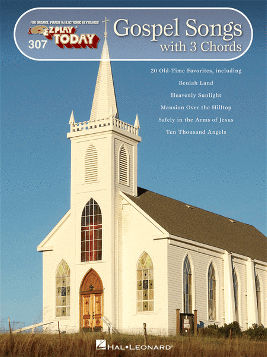 Gospel Songs with 3 Chords Electronic Keyboard scores gallery preview page 1