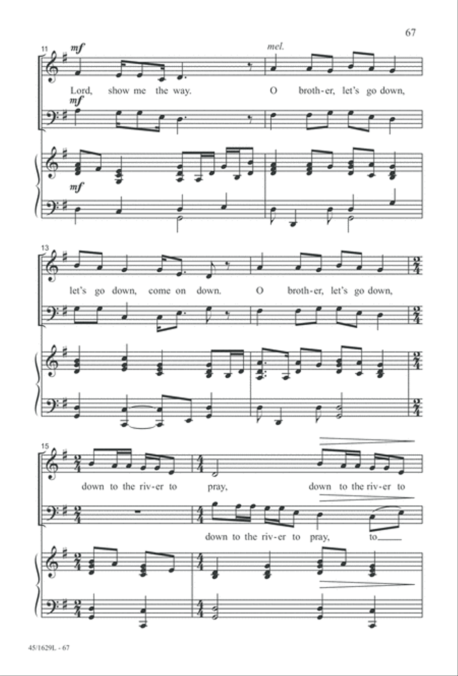 Hymns We Love to Sing, Vol. 2 3-Part scores gallery preview page 67